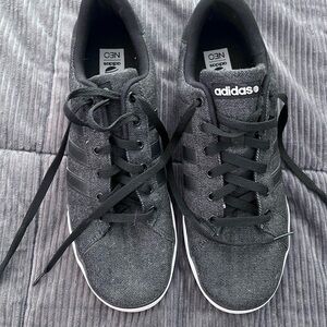 Adidas Men's Charcoal Gray Sneakers
